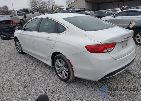 2015 Chrysler 200 Limited z USA, uszkodzony, nr VIN 1C3CCCABXFN649102